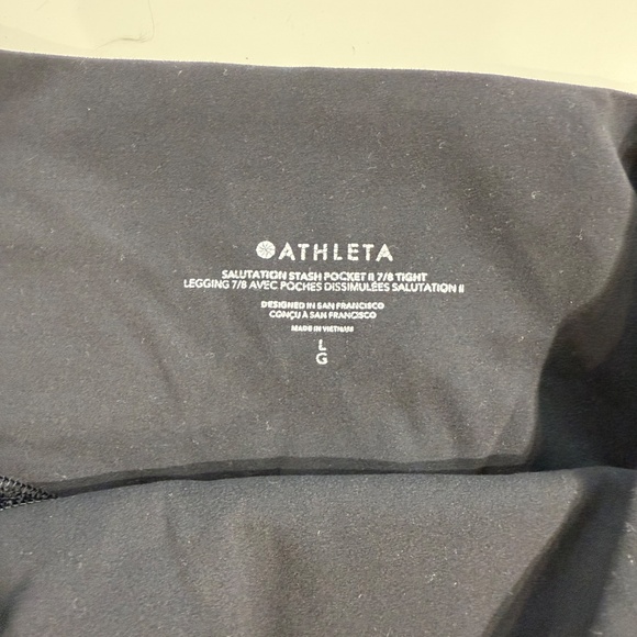 Athleta Black Leggings - Picture 4 of 4